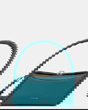 Furla poșetă de piele Nicole Mini Boston Bag