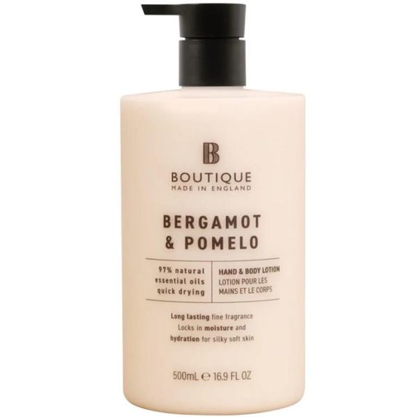 Lotiune pentru Corp si Main cu Parfum de Bergomata si Pomelo - Boutique Hand &amp; Body Lotion, 500 ml