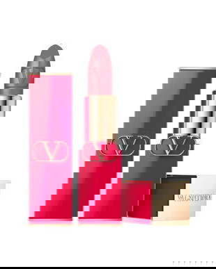 Valentino, Rosso, Finisaj satinat, Ruj cremos, 104R, Reincărcabilă, 3.5 g