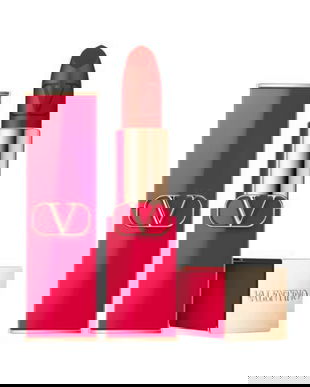 Ruj cremos Valentino, Rosso, Mat, 219A, Reincărcabilă, 3.5 g