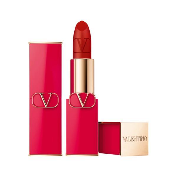 Ruj cremos Valentino, Rosso, Mat, 219A, Reincărcabilă, 3.5 g