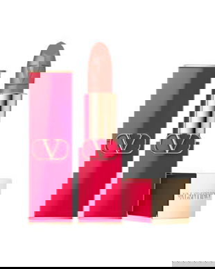 Ruj cremos Valentino, Rosso, Finisaj satinat, 106A, Reincărcabilă, 3.5 g