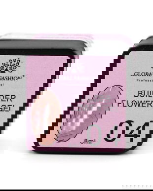 Gel pentru modelarea unghiilor 8 g, Flower Builder Gel, 04
