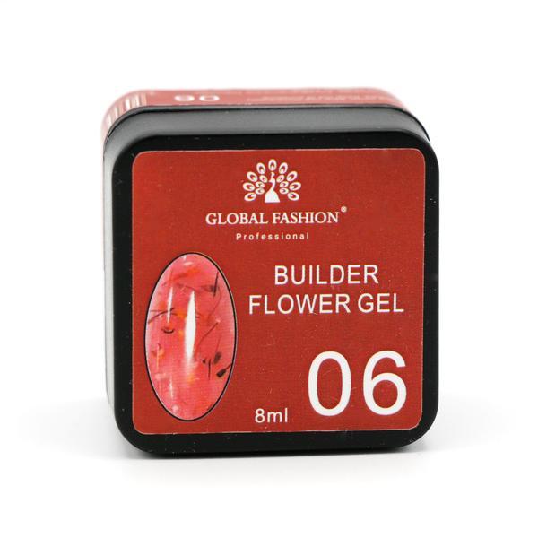 Gel pentru modelarea unghiilor 8 g, Flower Builder Gel, 06