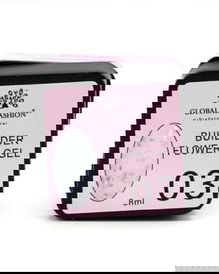 Gel pentru modelarea unghiilor 8 g, Flower Builder Gel, 03