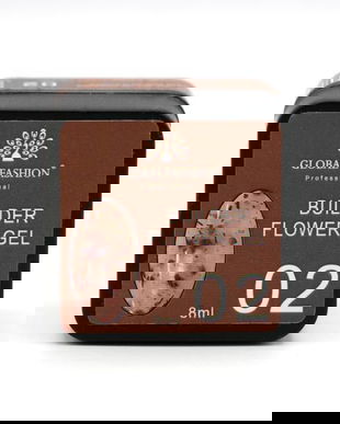 Gel pentru modelarea unghiilor 8 g, Flower Builder Gel, 02