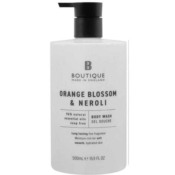 Gel de Dus cu Parfum de Flori de Portocal si Neroli - Boutique Body Wash, 500 ml