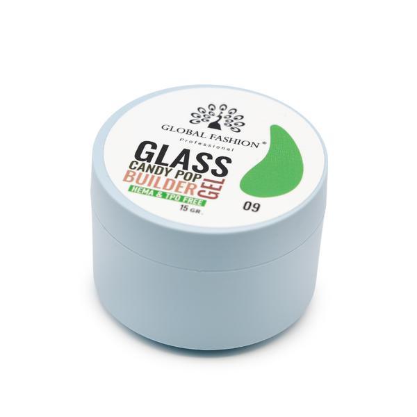Gel pentru modelarea unghiilor 15 gr, Glass Candy Pop Builder Gel 09