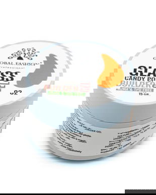 Gel pentru modelarea unghiilor 15 gr, Glass Candy Pop Builder Gel 02