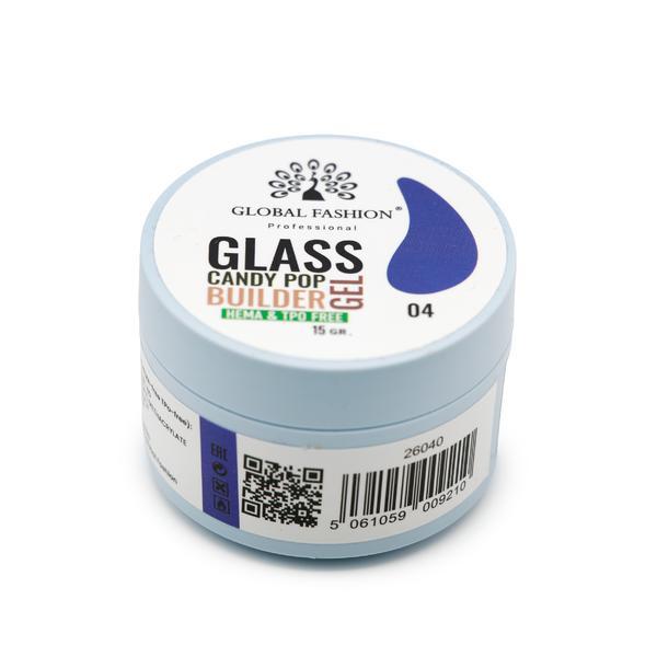 Gel pentru modelarea unghiilor 15 gr, Glass Candy Pop Builder Gel 04