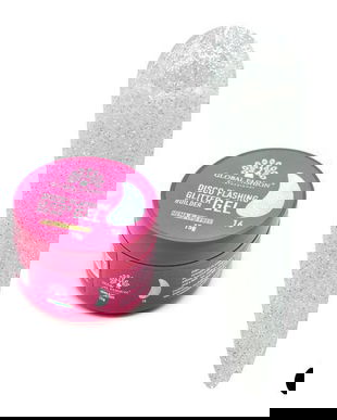 Gel pentru modelarea unghiilor 15 gr, Disco Flashing Glitter Builder Gel 16