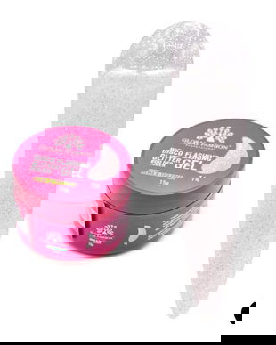 Gel pentru modelarea unghiilor 15 gr, Disco Flashing Glitter Builder Gel 14
