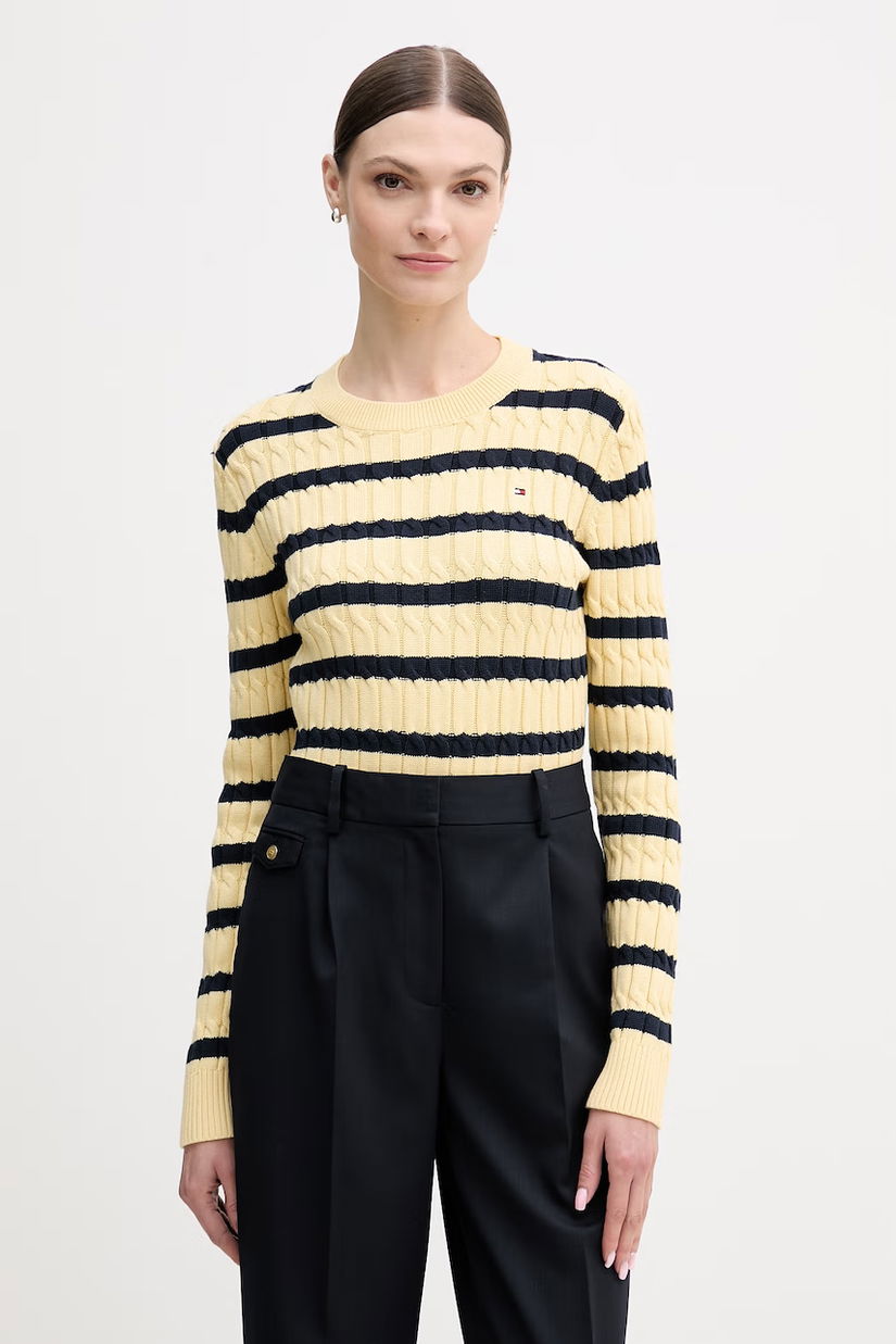 Tommy Hilfiger pulover de bumbac