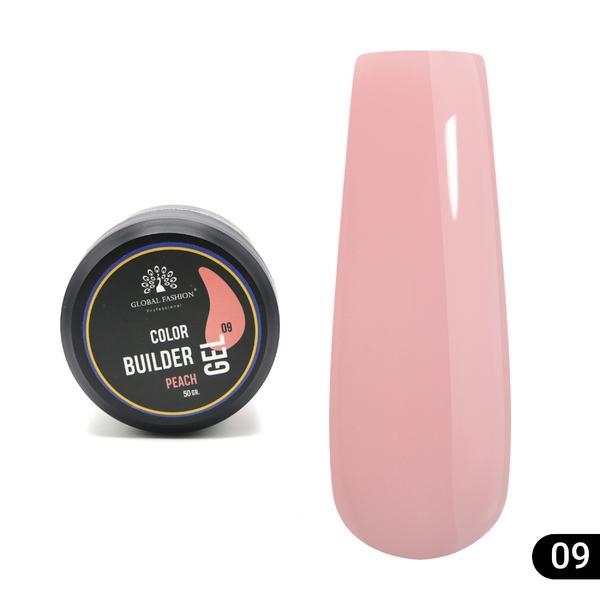 Gel pentru modelarea unghiilor 50 g, Color Builder Gel 09- Peach