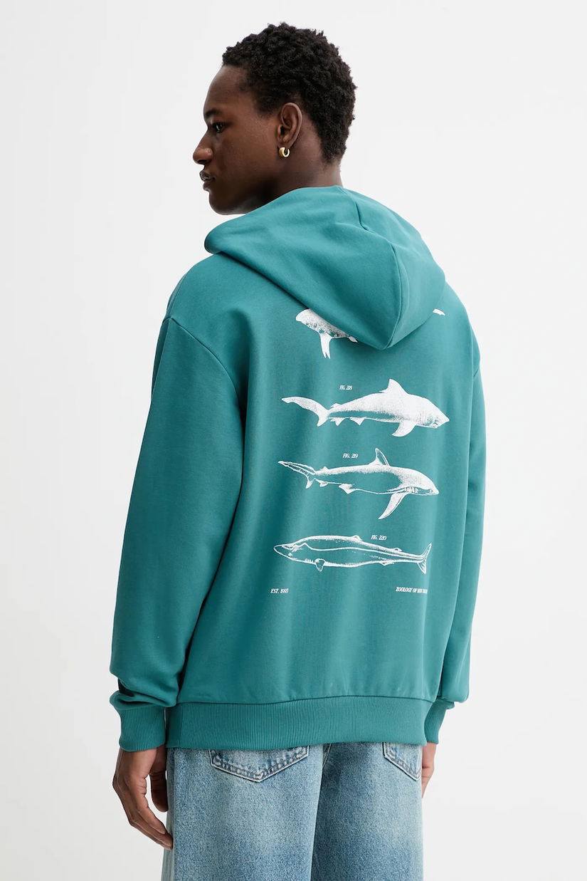 Hugo Blue hanorac de bumbac Noutilex