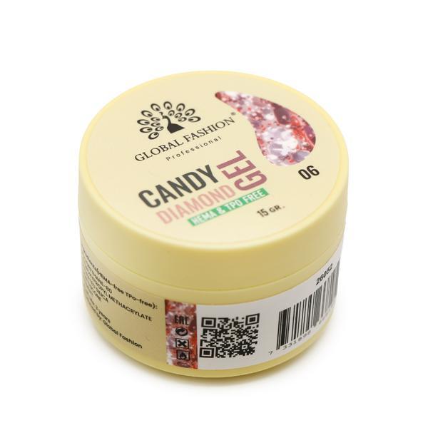 Gel pentru modelarea unghiilor 15 gr, Diamond Builder Gel 06