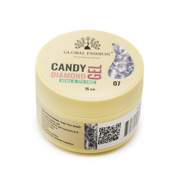 Gel pentru modelarea unghiilor 15 gr, Diamond Builder Gel 07