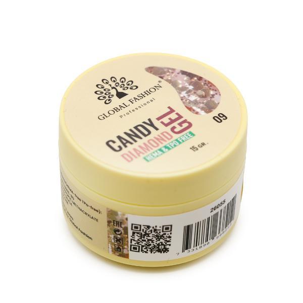 Gel pentru modelarea unghiilor 15 gr, Diamond Builder Gel 09