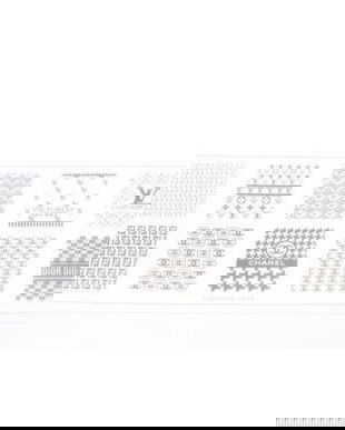 Matrita pentru stampila unghii de Anul Nou #07, Global Fashion, L014, 12,5*6,5 cm