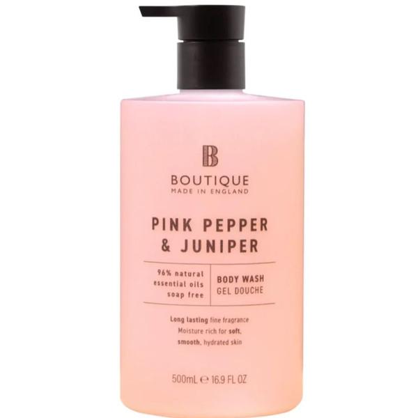 Gel de Dus cu Parfum de Piper Roz si Ienupar - Boutique Body Wash, 500 ml