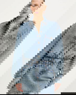 Patrizia Pepe rochie jeans