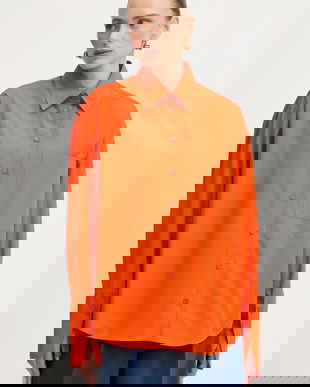 Patrizia Pepe cămașă din bumbac