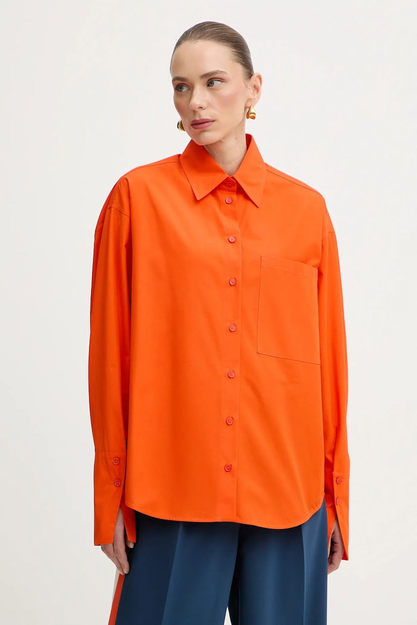 Patrizia Pepe cămașă din bumbac