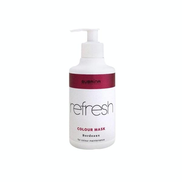 Masca Nuantatoare pentru Reimprospatarea Culorii - Subrina Professional Refresh Colour Mask, nuanta Bordeaux, 250 ml