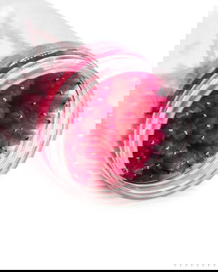 Set de 50 periuțe pentru extensii de gene, fucsia