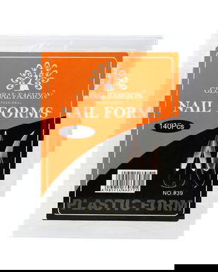 Forme superioare din plastic,  Gheare, 140 buc., NO.39