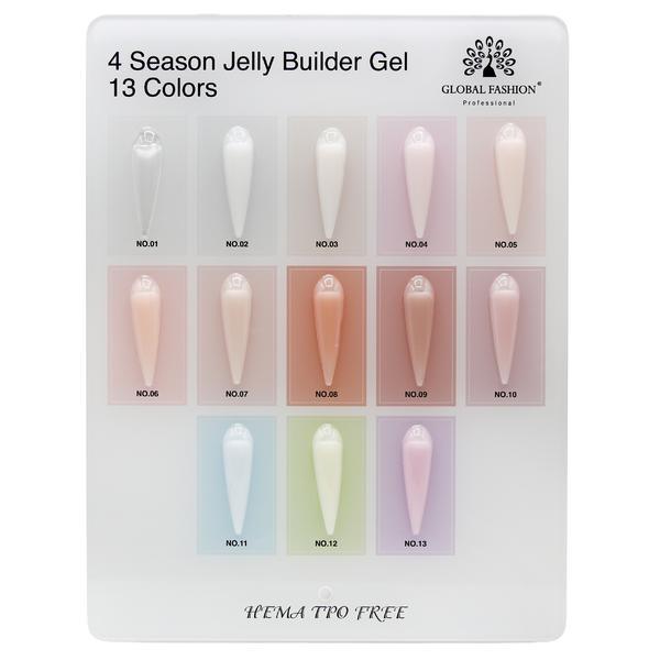 Gel pentru modelarea unghiilor 15 gr, 4 Season Jelly Builder Gel 12