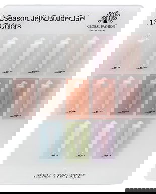 Gel pentru modelarea unghiilor 15 gr, 4 Season Jelly Builder Gel 06