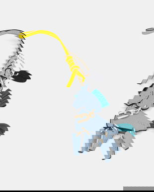 Furla breloc de piele