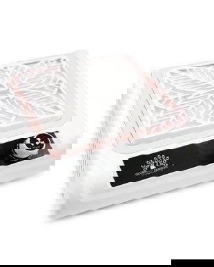 Aspirator pentru manichiură cu filtru Global Fashion, 150W, GF-8643, roz