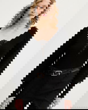 Twinset pulover din amestec de lână