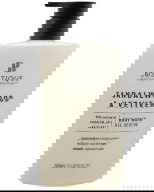Gel de Dus cu Parfum de Lemn de Santal si Vetiver - Boutique Body Wash, 500 ml