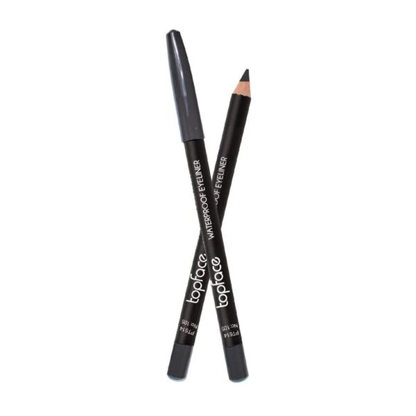 Creion de Ochi Rezistent la Apa - Topface Waterproof Eyeliner PT614.105, 1.14 g