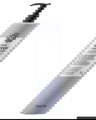 Balsam pentru par hidratant Maria Nila, Sheer Silver, Fără parabeni, 1000 ml