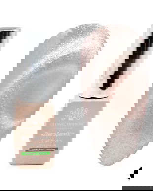 Ojă semipermanentă ochi de pisică Rose Sparkle 8 ml, 04