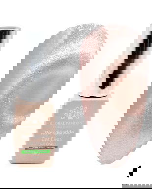 Ojă semipermanentă ochi de pisică Rose Sparkle 8 ml, 03