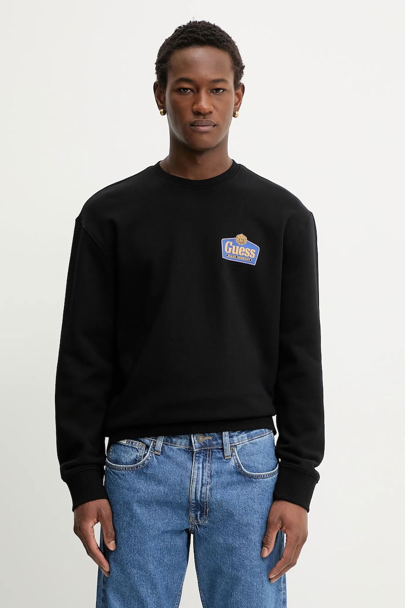 Guess Jeans hanorac de bumbac