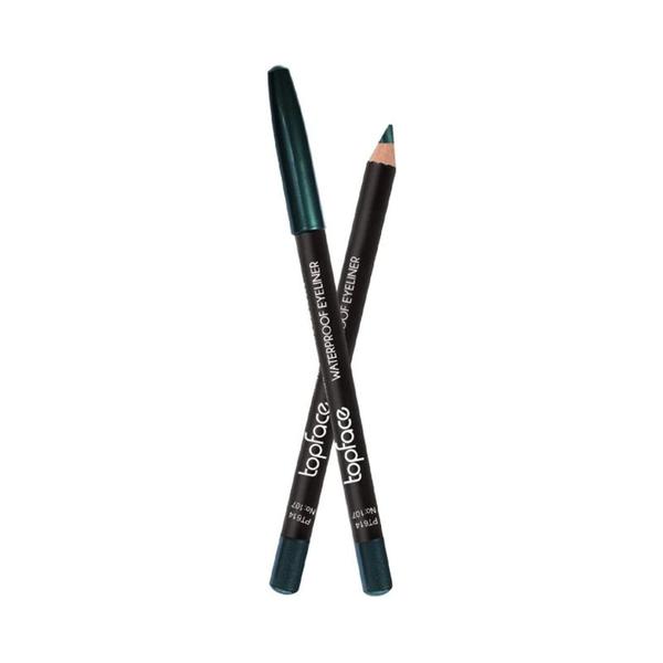 Creion de Ochi Rezistent la Apa - Topface Waterproof Eyeliner PT614.107, 1.14 g