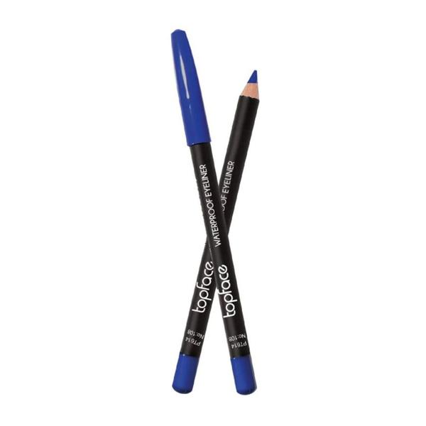 Creion de Ochi Rezistent la Apa - Topface Waterproof Eyeliner PT614.108, 1.14 g