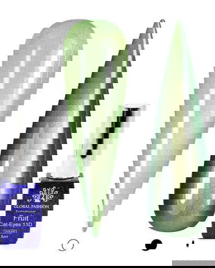 Ojă semipermanentă ochi de pisică Fruit 11D 8 ml, 06