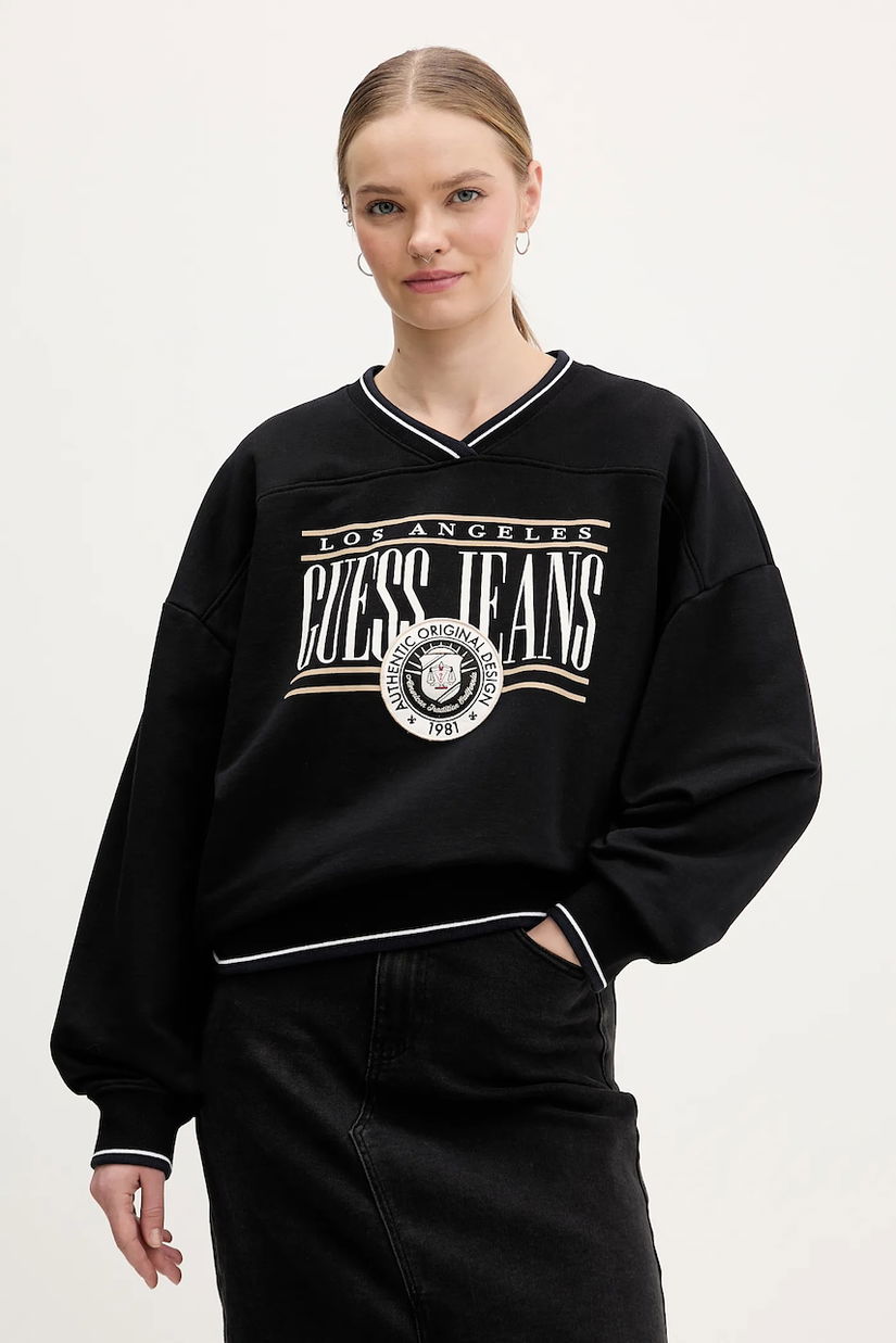 Guess Jeans hanorac de bumbac