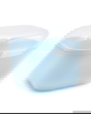 Cutie de sterilizare pentru v&acirc;rfuri de manichiură, albastră