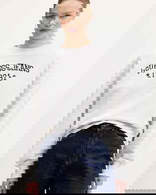 Guess Jeans hanorac de bumbac