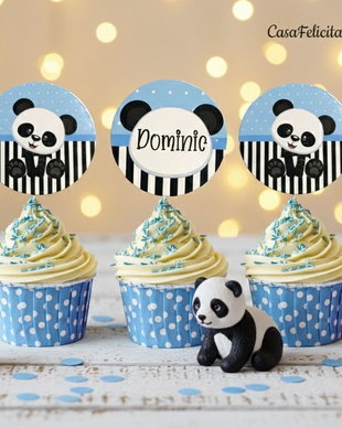 Toppere ursuleț panda