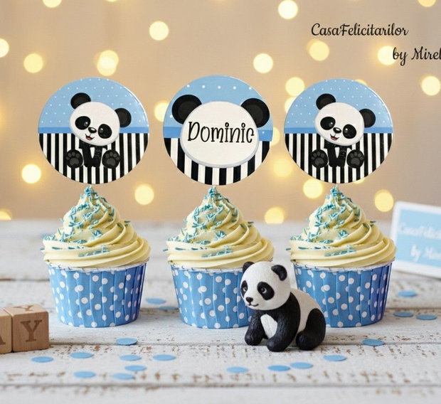 Toppere ursuleț panda