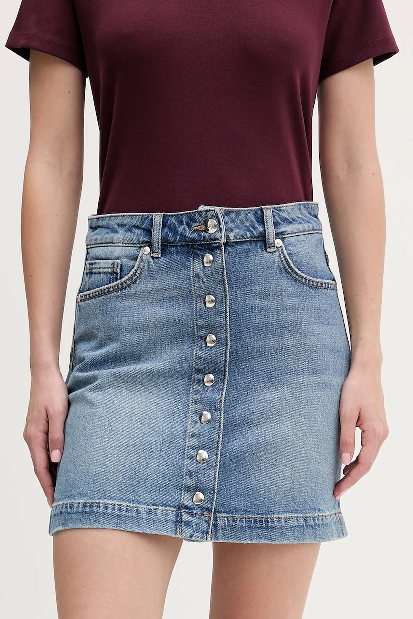 HUGO fustă din denim Gilvie Gilvie